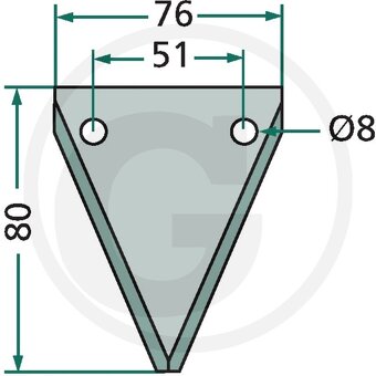 Nůž kosy - žabka - 2