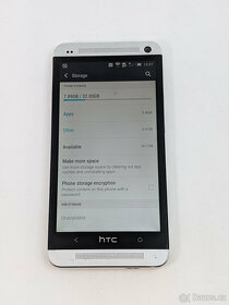 HTC One M7 32gb silver. - 2