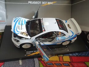 Peugeot 307 wrc 1:18 rally limitka 559ks,sunstar, Sarrazin - 2
