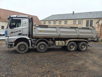 Mercedes Benz AROCS 8x4 třístranný sklápěč. . PRODÁNO - 2