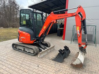 Kubota u27-4 Minibagr 2,7T + 3x lžíce - 2