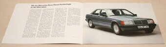 Prospekty Mercedes-Benz 190 W201 (1983/1985/1986) - 2