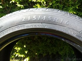 LetníPneumatiky Dunlop 215/45 16 R 2.ks - 2