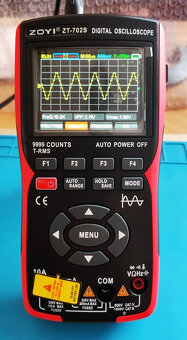 Osciloskop/multimetr ZOYI ZT-702S 5MHz 48MS/s 2in1 - 2
