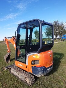 Půjčím minibagr Kubota kx016-4 - 2