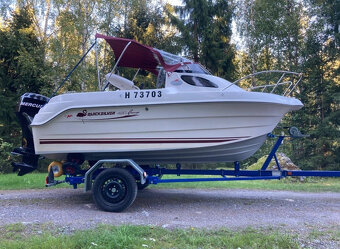 Quicksilver 420 Flamingo s přívěsem a příslušens - 2