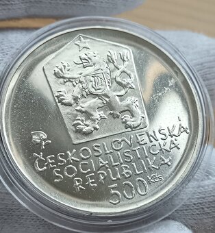 Stříbrná pamětní mince 500kčs Ludovit Štúr 1981 - 2