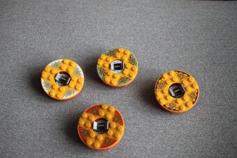 LEGO Ninjago - Jay, Kai, Cole a Zane DX + spinnery a karty - 2