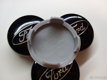 Středové krytky Ford, 54x52mm Black - 2