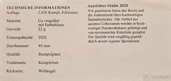 Kompletní sada "Minstroství světa ve fotbale 2020" - 2