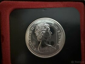 Stříbrný Dollar 1973 - Kanadská Jízdní Policie TOP STAV - 2