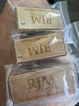 Predám vintage plátky na alt saxofón rico 70/80 roky - 2