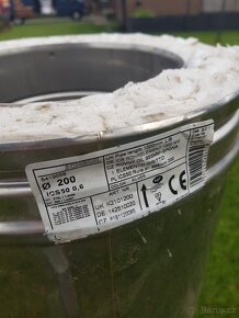 Rovný díl komínového tělesa 1m průměr 20cm - 2