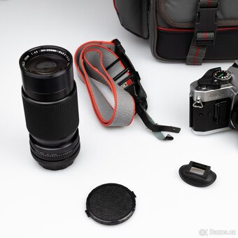 Canon AE-1 Program + Canon FD 50mm f/1,8 + FD 80-200mm 4,5 - 2