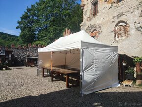 Nůžkový stan 6x3m - 2