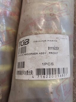 Tlumiče přední Tgb 1000 nové - 2