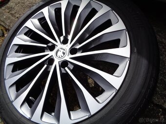 škoda Enyaq Elroq r20 alu kola 5x112 letní nová kola - 2