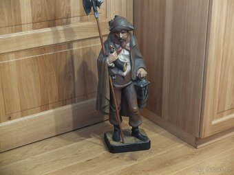 Velká Socha ponocný-- krásný Top kus - 2