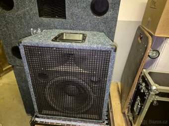 ozvučení PA zn. EDWARD, 2x bass, 4x vrch - 2