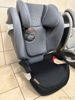 2 dětské autosedačky Cybex Pallas M-Fix Gold (3v1) - 2