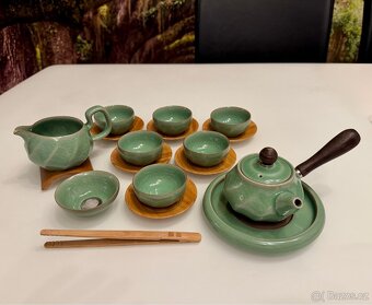 Nádherná nová čajová porcelánová souprava - 2