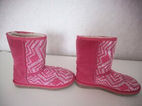 Dámské, dětské zimní boty, válenky s kožíškem. 38 - 2