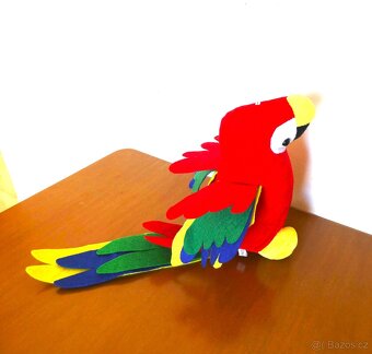 Plyšová figurka PAPOUŠEK - 2