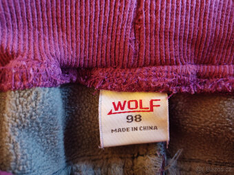 Dětské softshellové kalhoty zn. Wolf, vel.98 - 2