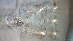Skleničky , skleněná souprava - 2