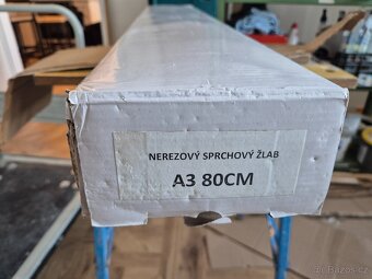 Nerezový sprchový žlab A3 - 80 cm - 2