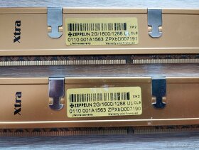 Xtra Zeppelin paměti DDR3 2x2 Gb 1600 - 2