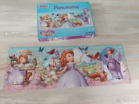 dětské puzzle princezna SOFIE - panorama - 2