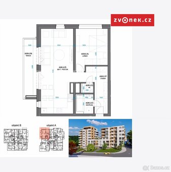 Nový byt 2+kk v projektu Byty Stráně - 2