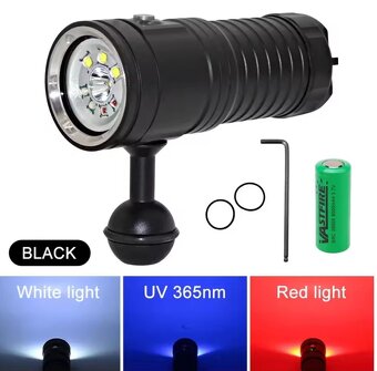 Led svítilna pro potápění - 2