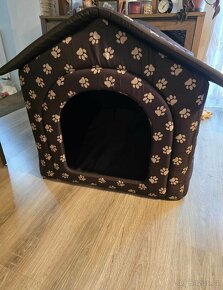 Domeček HOBBYDOG 74x76x72 cm PELÍŠEK PRO PEJSKA - 2
