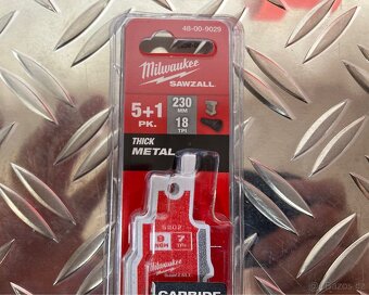 Plátky Milwaukee 230 x 18 mm TORCH + TCT TORCH 6ks 48009029 - 2