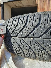 4ks 195/65 R15 zimni continental contact 6mm, starsi dot - 2