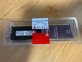 Kingston HyperX Fury DDR4 16GB 2666MHz CL16, černý chladič - 2