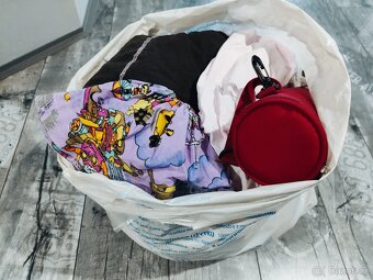 Plná taška oblečení pro miminko, holka 0-24 m - 2