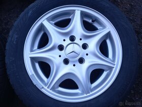 Sada Orig ALU kol Mercedes 195/55R15 letní - 2
