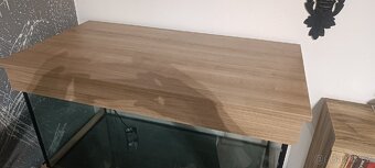 Akvárium se skříňkou a horním deklem. Sklorex. - 2