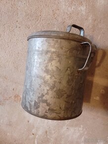 vintage zavařovací hrnec s teploměrem,vánoční stromek+ stoja - 2