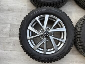 R16 ORIG.ZIMNÍ ALU KOLA MAZDA 3 205/60/16 95% - 2