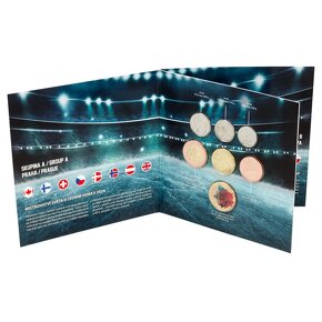 Sada oběžných mincí 2024 MS v hokeji v ČR - 2