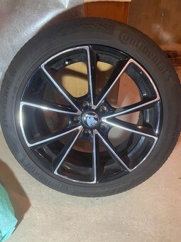 Prodám ALU kola + PNEU R18 Continental - 2