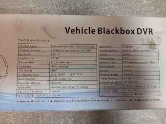 záznamová kamera Blackbox DVR - 2