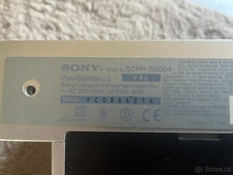 PS2 Fat / Playstation 2 + Guitar Hero + Kytara - 2