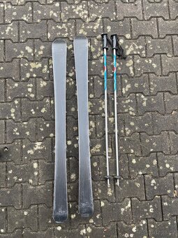Dětské lyže Elan 120 cm + hůlky, vázání Tyrolia SR45 - 2