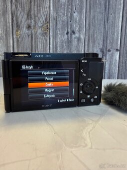 Sony ZV-E10 TOP Stav - 2