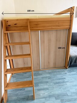 Patrová postel s úložným prostorem - 2